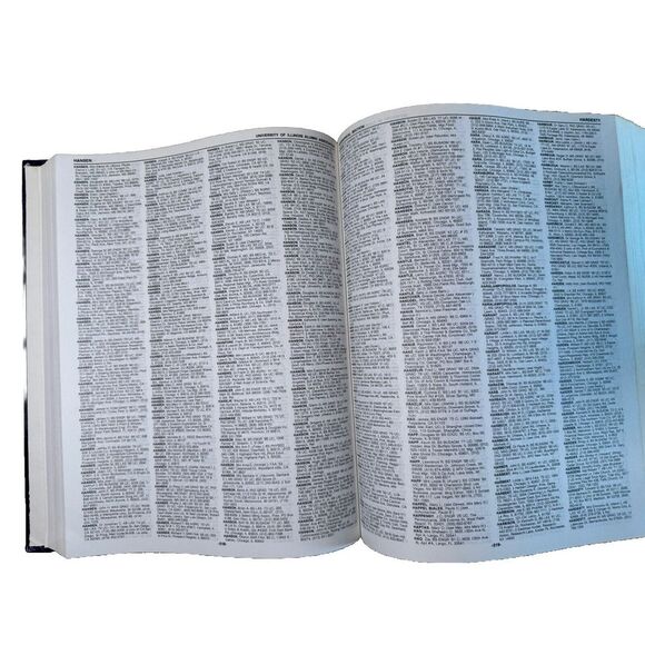 University Of Illinois Alumni Association 1987 Members Directory - Picture 6 of 7